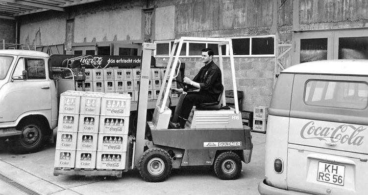 Historische foto Linde Material Handling